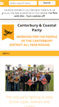 Mobile Screenshot of cantlibdem.org.uk